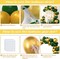 Green and Gold Balloon Garland Arch kit,114Pcs Gold Metallic Balloons Forest Hunter Dark Green Latex Balloons Different Sizes Pack of 18 12 10 5 Inch for Baby Shower Jungle Party Decorations